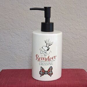 Snoopy PEANUTS Holiday Soap Pump Dispenser